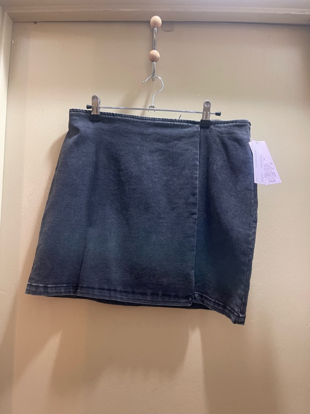 2 wild fable denim mini skirts with slit